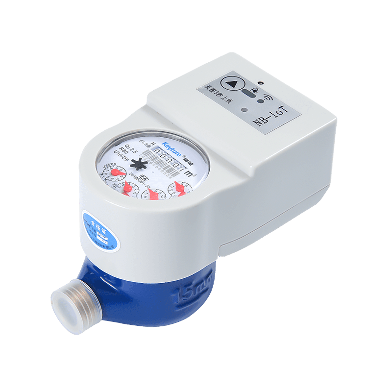 Pahalang na wireless remote water meter na may balbula ng bola