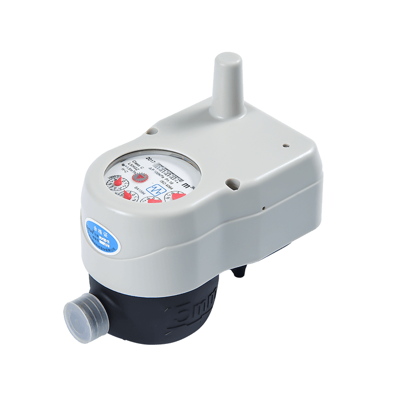 Plastik na DN15 wireless remote water meter na may balbula ng bola