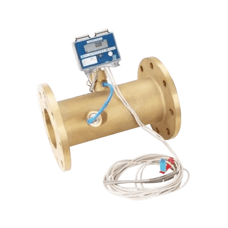 Bulk diameter ultrasonic remote heat water meter